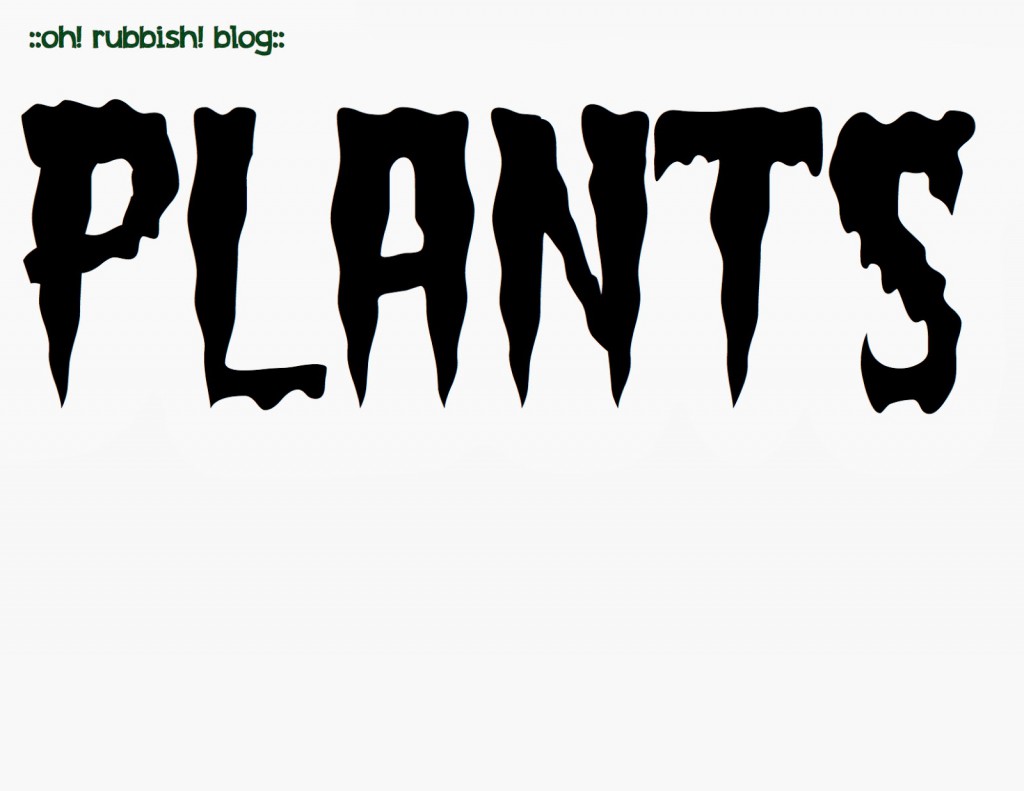 DIY Zombie Plants by oh! rubbish! blog