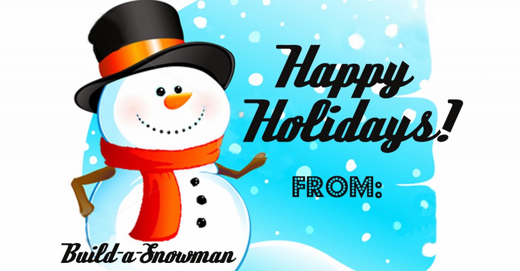 Build a Snowman Treat :: Snowman Classroom Treats :: Simple Christmas Party  Favors :: 