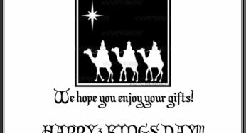 3 Kings Holiday Printable Letter :: Reyes Magos Letter :: Three Kings Day Holiday Letter