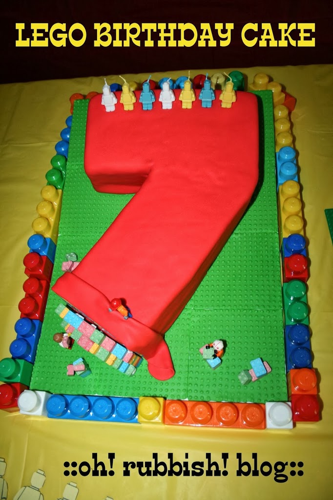 Lego cake for online boy