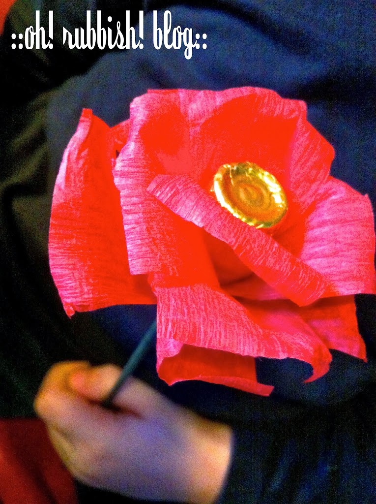 Mother's day Homemade Chocolate Flowers