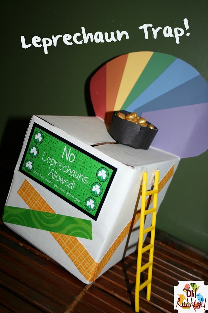 How to Make A Leprechaun Trap, DIY St Patrick's Day Craft