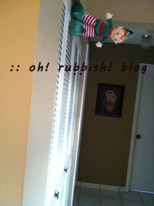 Elf on the Shelf- oh rubbish blog 33