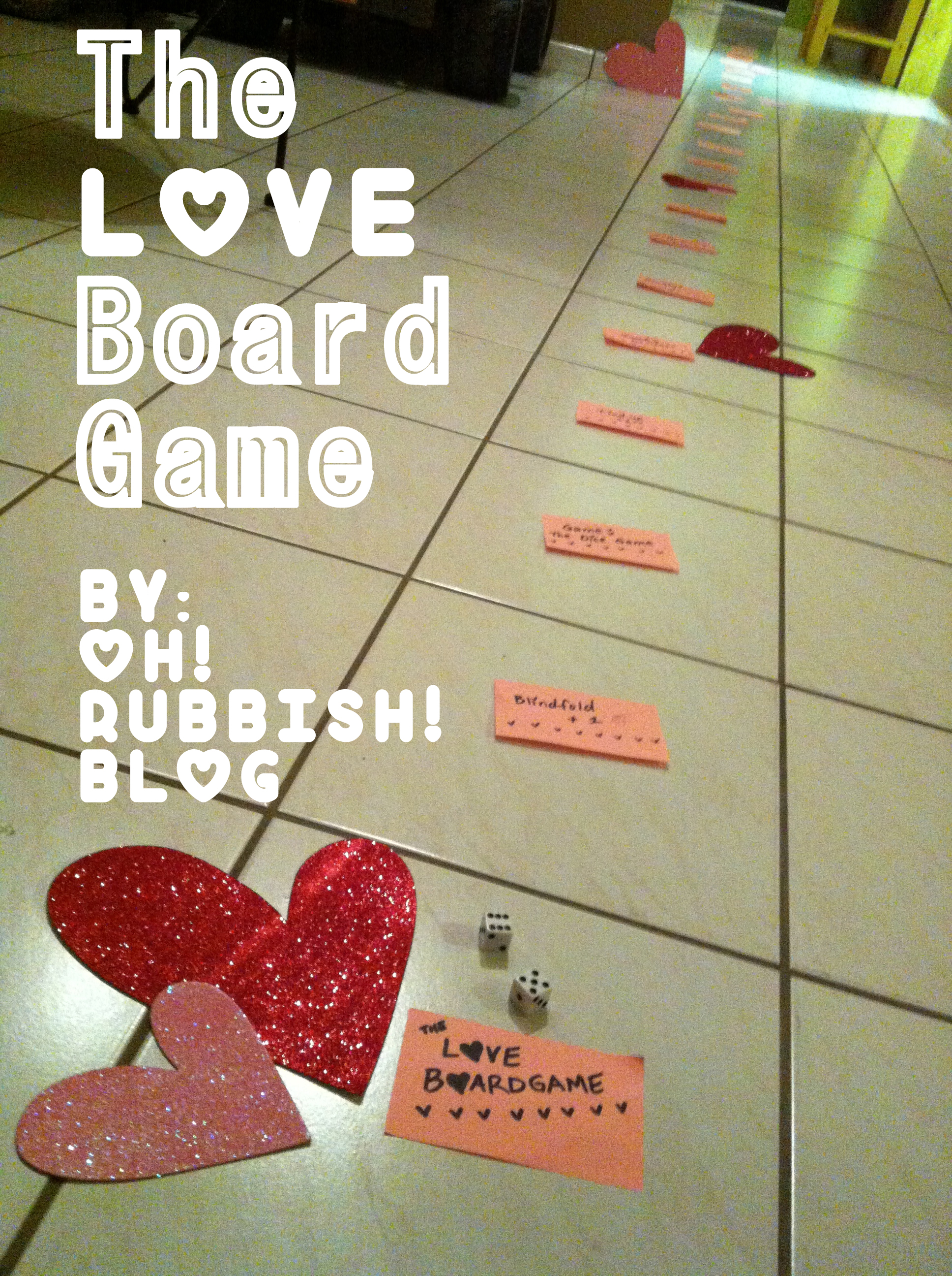 The LOVE Board Game Valentines Games for Couples Valentines Day Games for Adults -