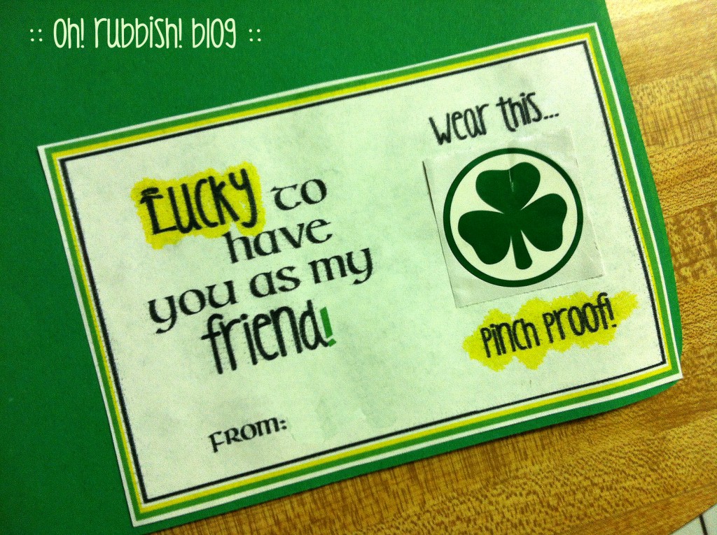 Lucky to have you as my friend by oh rubbish blog