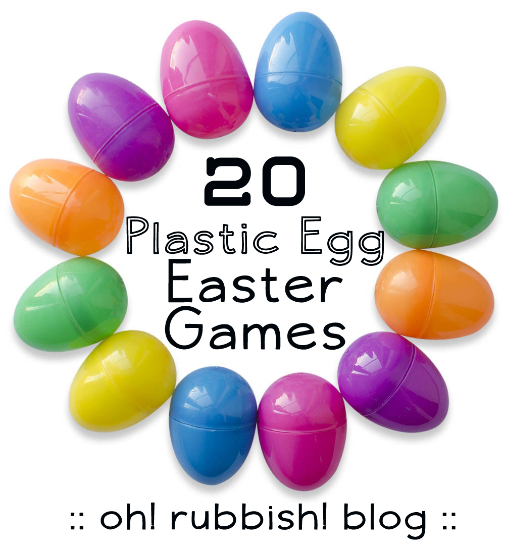 20 easter egg games :: fun plastic egg games for kids :: -