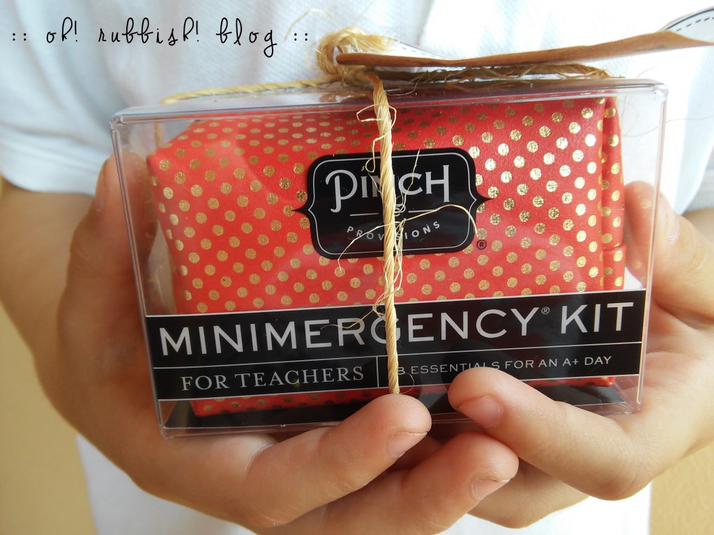 Pinch Provisions Minimergency Kit for Teachers