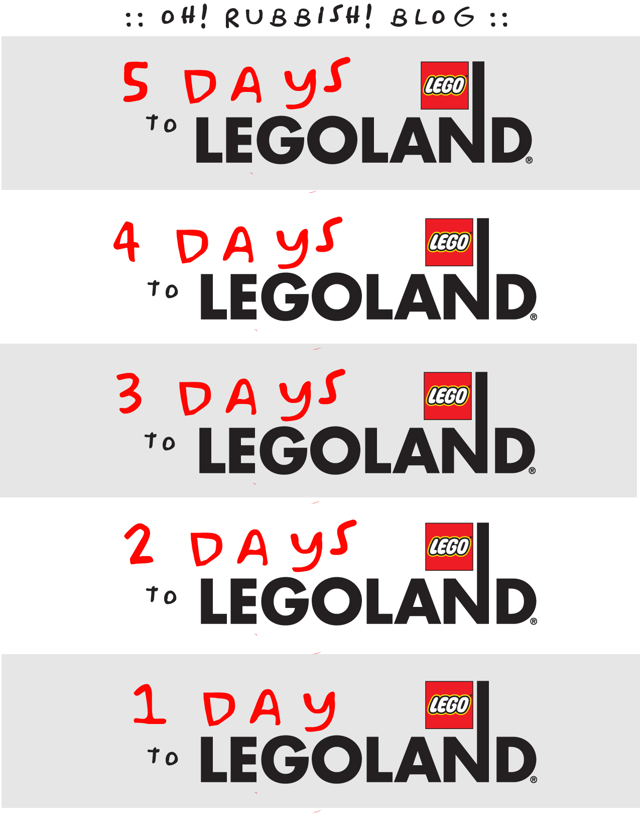 Legoland calendar hot sale