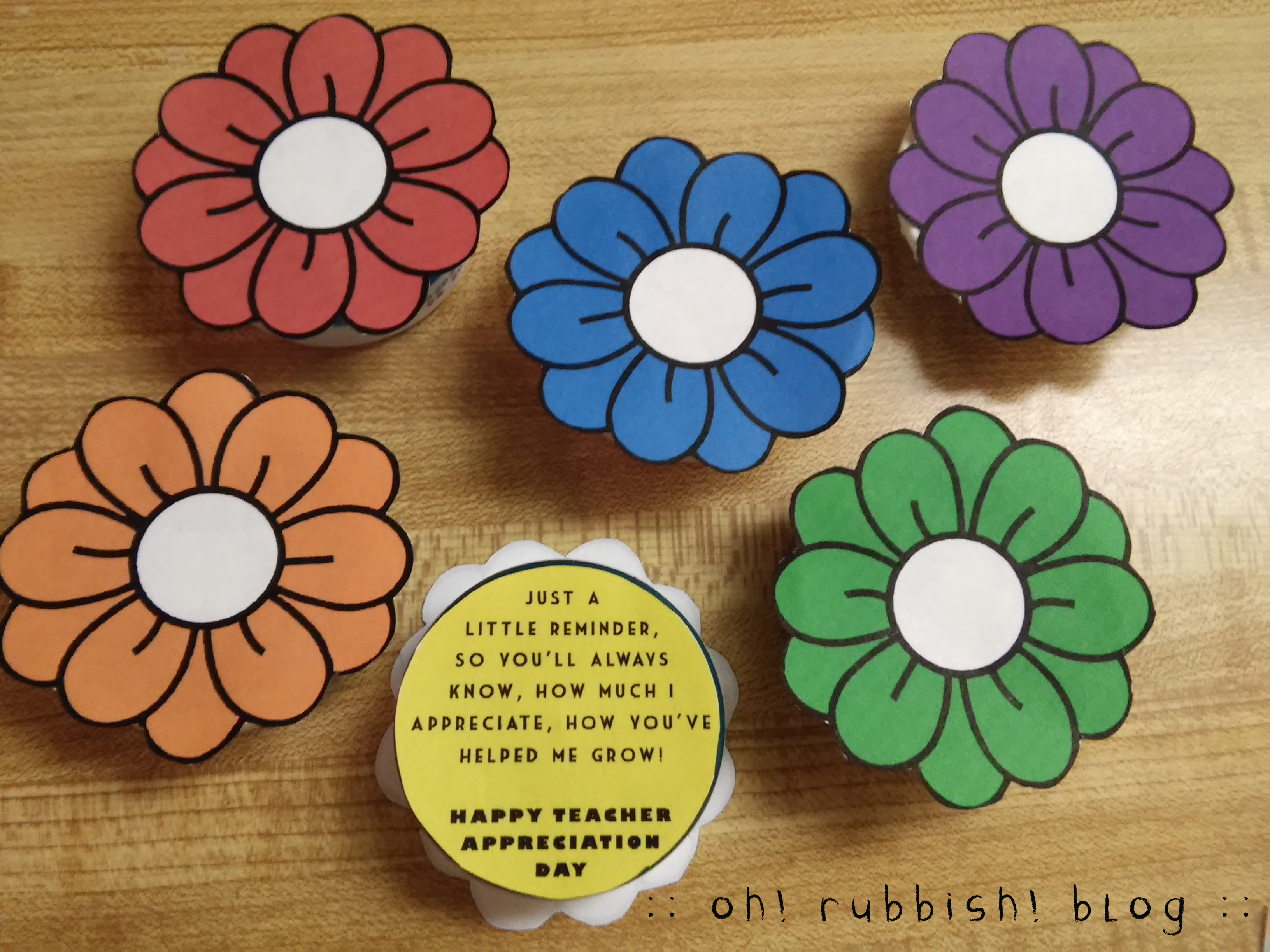 Teacher Appreciation Gifts: Floral Measuring Tape