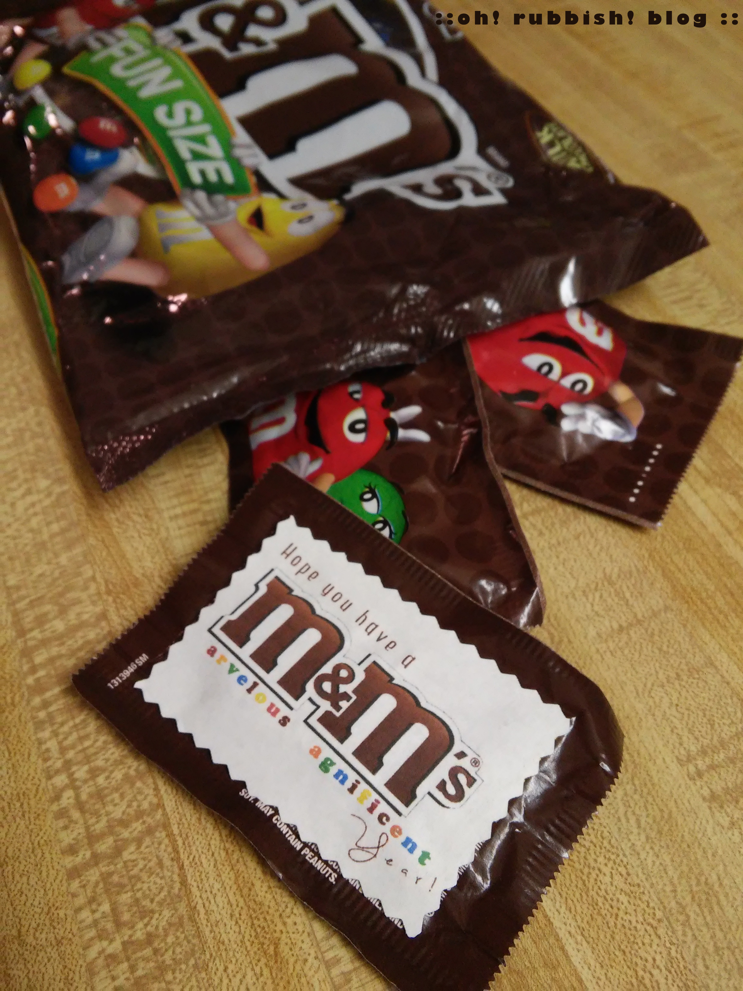  Hope You Have an M&M Year! Back To School Classroom Favors OH RUBBISH BLOG