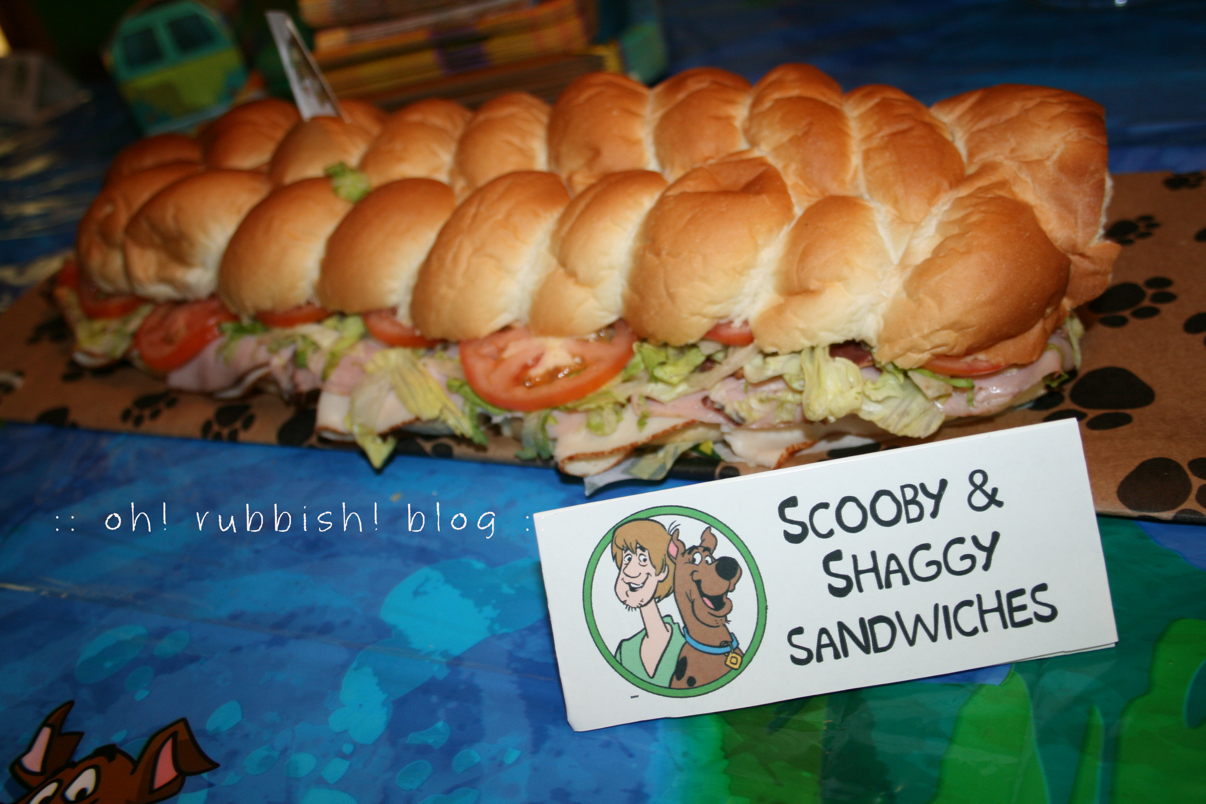 shaggy and scooby food