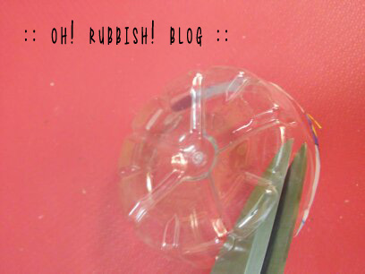 Upcycled Flower Power Rings by oh! rubbish! blog