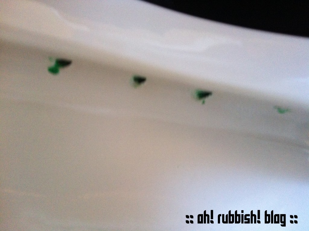 Green Water Trick --Leprechaun and Elf on the Shelf Mischief by oh! rubbish! blog