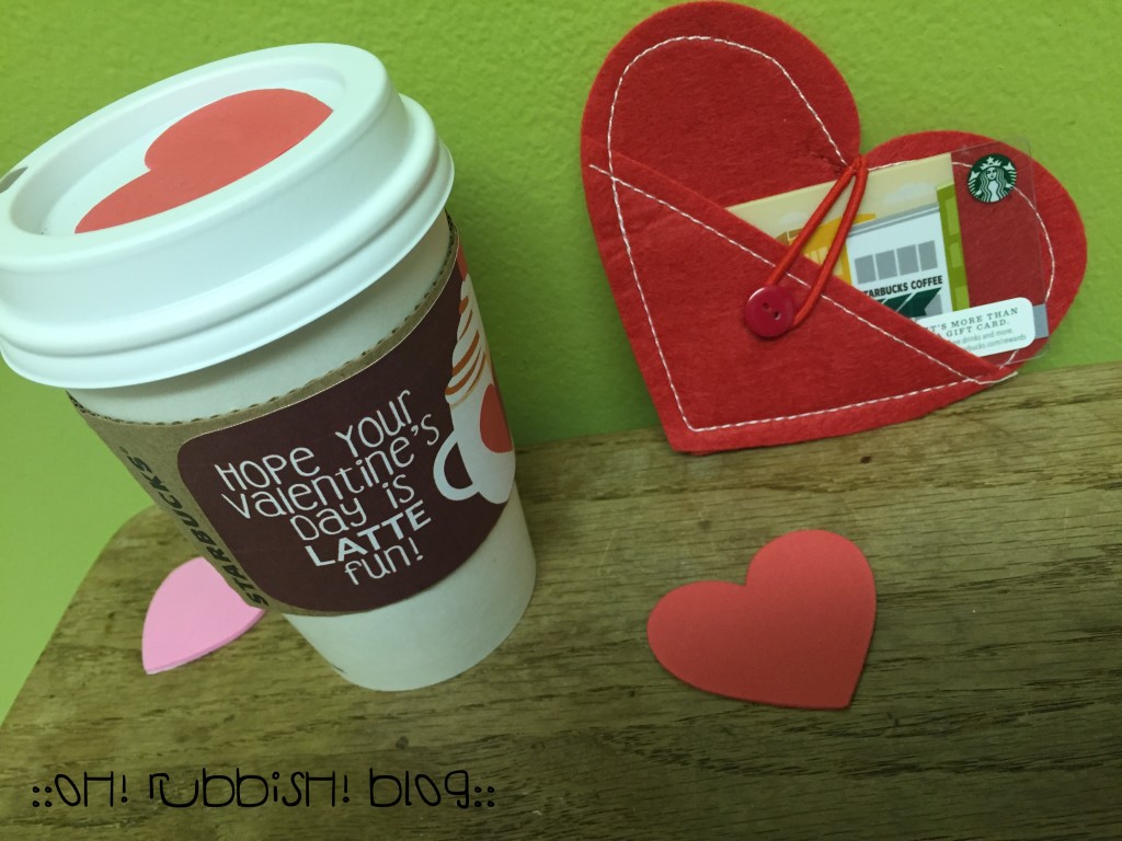 Hope Your Valentine's Day is LATTE fun by oh! rubbish! blog