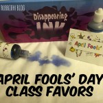 April Fools Day Class Favors with Disappearing Ink :: by oh! rubbish! blog
