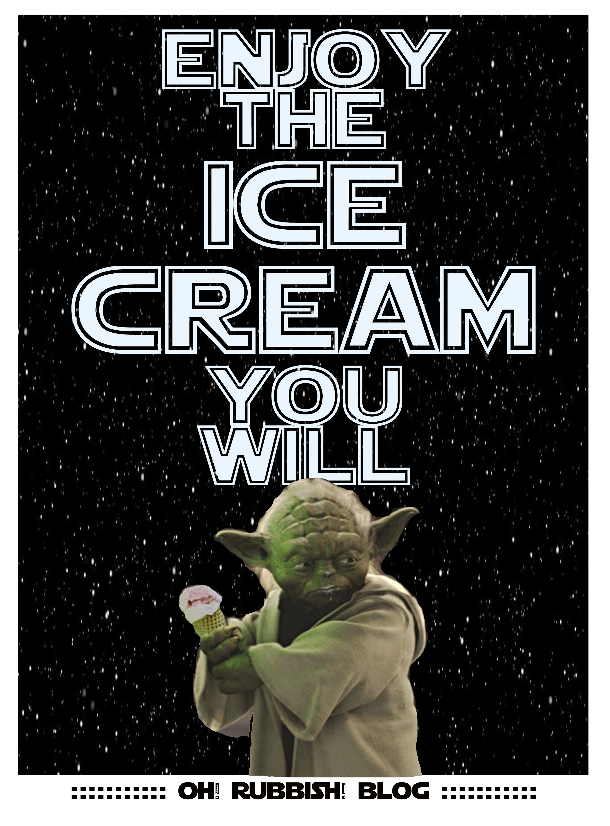 Yoda Best Uncle Ever Star Wars Inspired Coffee Ice Cream 