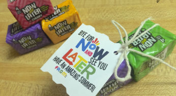:: Bye for NOW & See You LATER :: NOW AND LATER Candy :: End School Year Student Gift Ideas ::