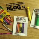 "Here's to a COLORFUL school year!" Back to School Favors by: oh! rubbish! blog
