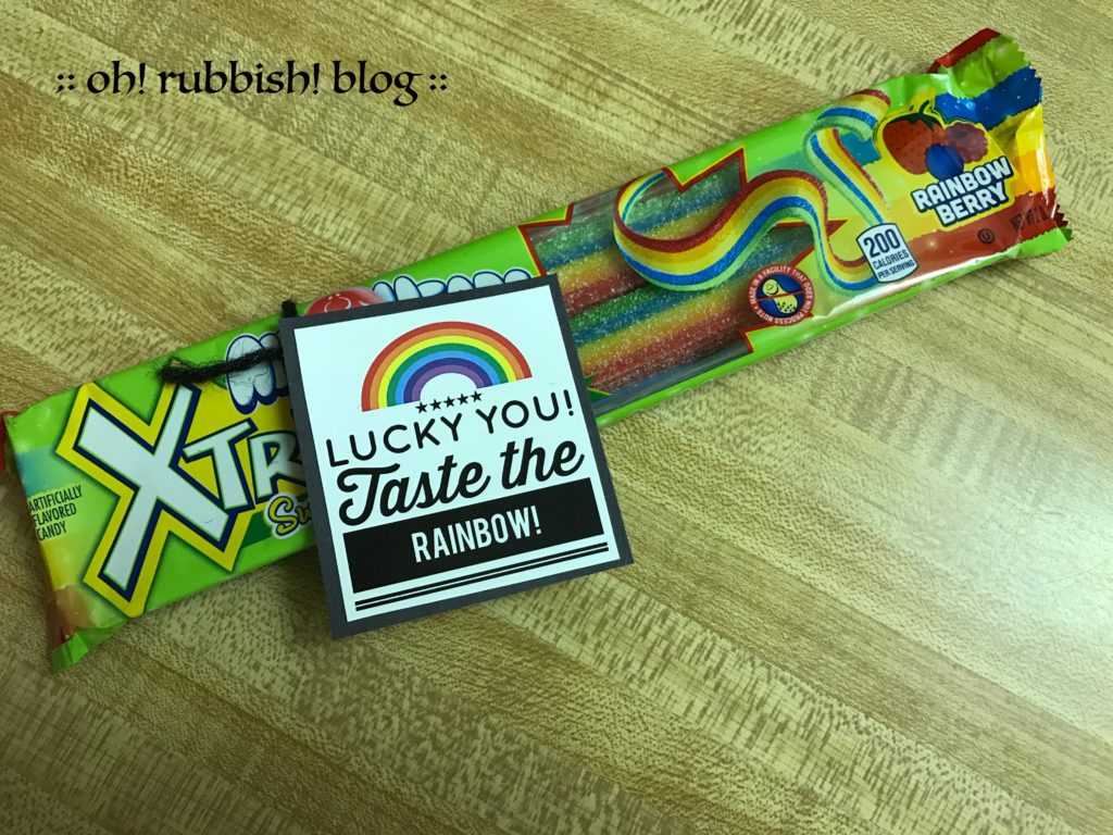 Lucky You! Taste the Rainbow :: St. Patrick's Day Treats :: by: oh! rubbish! blog