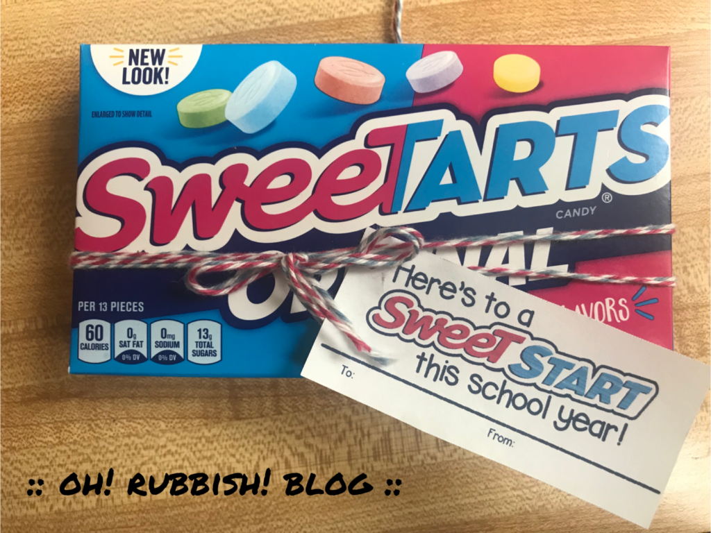 Here's to a Sweet Start This School Year! by oh! rubbish! blog