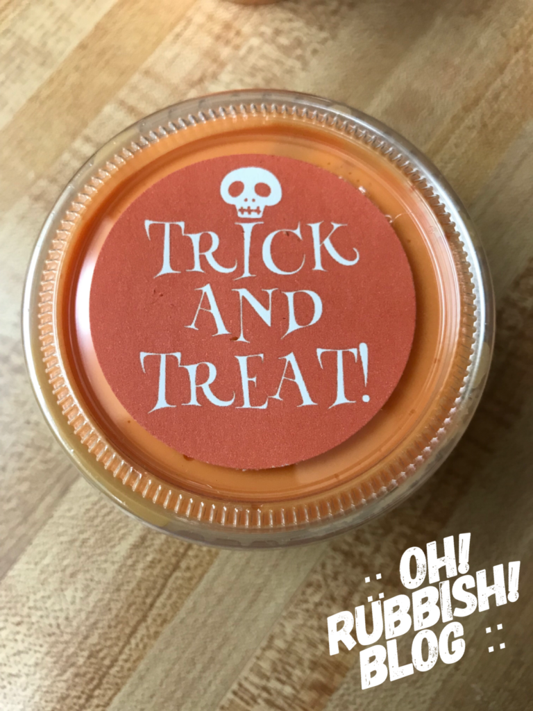 Trick and Treat Halloween Favors with Gak Slime and Candy Surprise! by oh! rubbish! blog