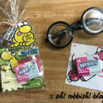 Get Your NERD On! Nerd Glasses & Nerds Candy Valentine Day Treats by: oh! rubbish! blog