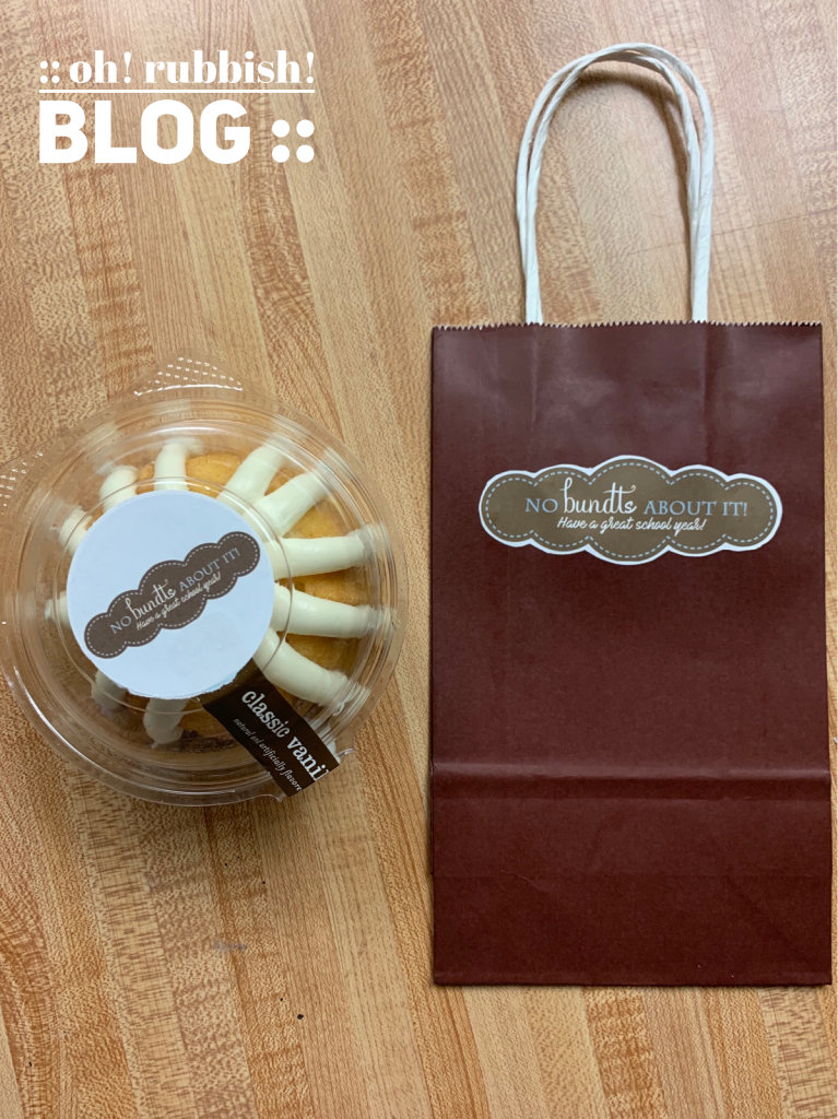 No Bundts About It! Have a Great School Year! by oh! rubbish! blog