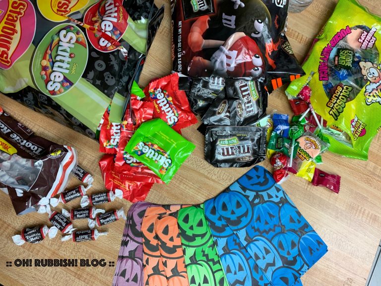 Tricks n Treats Halloween Prank Treat Favor Bags by oh! rubbish! blog