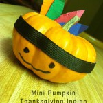Mini Pumpkin Thanksgiving Indian