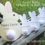 Easter Bunny Lollipop and Lip Balm Tails by oh rubbish blog