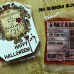 Blood Bag Candy : Halloween Treats & Printable by: oh! rubbish! blog