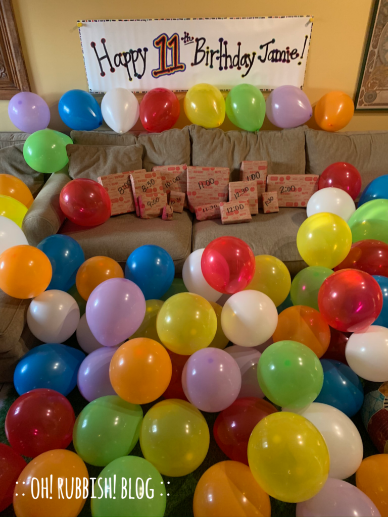 :: Best Birthday Pranks : Kids Birthday Morning Surprise Ideas :: by: oh! rubbish! blog